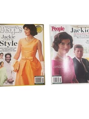 People Magazine set of 2 -Jackie Kennedy Life in Style Special edition reissue